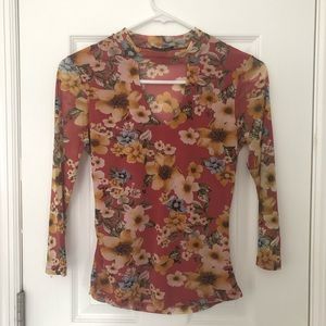 Floral Vintage Top